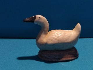 Vintage Chinese Mud Duck (White) 3