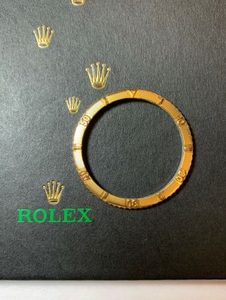 Rolex Thunderbird Datejust 36mm 18k Yellow Gold Bezel Ref: 1625