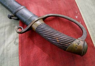 Antique Model1881 Russian Officer Cavalry Sword And Scabbard