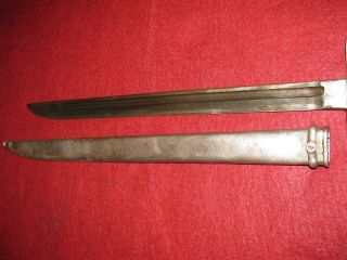 WW2 WW ll JAPANESE Type 30 BAYONET & SCABBARD Toyoda Automatic Loom 6