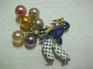 Rare 1940 ' s Accessocraft Enameled 