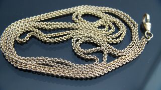 Antique Gold filled pocket watch double slide Chain Fob/necklace/ 48 inch 2