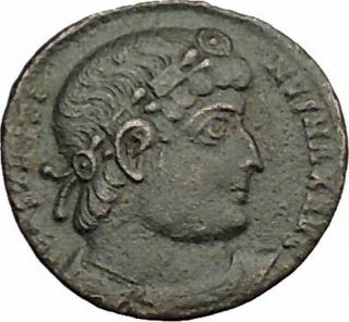 Constantine I The Great 330ad Ancient Roman Coin Legions Glory Of Army I39376