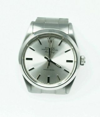 VINTAGE ROLEX AIR - KING PRECISION 5500 STAINLESS STEEL WATCH 2