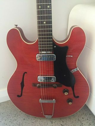 1966 Maton Dc545 Vintage Guitar