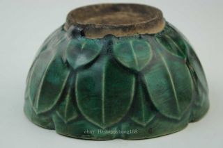 Anciet China The song dynasty style Green glaze porcelain bowl b01 5
