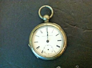 Antique Elgin Natl Watch Co Pocket Watch (1819280) In Thiery Watch Case
