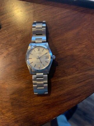 Vintage Rolex Steel Watch Model 6466 -