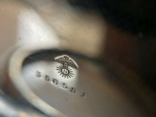 Vintage Ulysse Nardin enamel dial with case for pocket watch 4