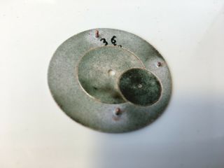 Vintage Ulysse Nardin enamel dial with case for pocket watch 8