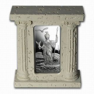 Niue 2014 5$ Gods Of Ancient Greece - Athena 2oz Proof Silver Coin