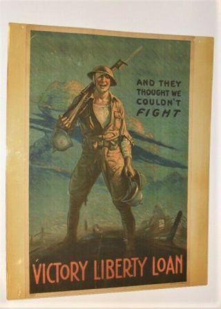 WW1 Victory Loan Poster 