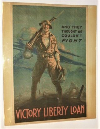 WW1 Victory Loan Poster 