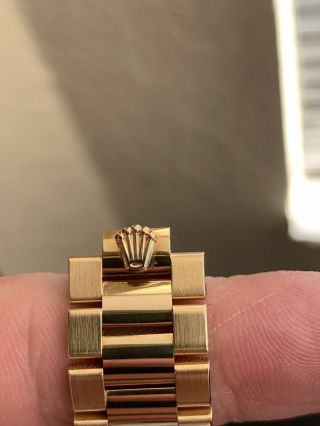 Rolex Day - Date Oysterquartz President 18k Yellow Gold Watch 19018 2nd Gen Rare 6