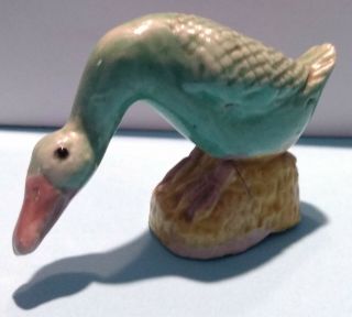 Vintage Turquoise Chinese Mud Duck 4