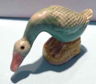 Vintage Turquoise Chinese Mud Duck 5