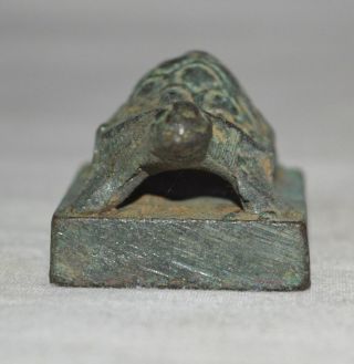 China Old Tortoise Seal Ancient Qin Han Kingdom Military Power Symbol Stamp 4 2