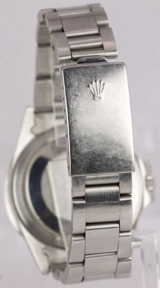 Vintage 1984 Rolex GMT - Master Pepsi 16750 SPIDER DIAL Stainless Black 40mm Watch 7