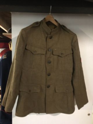 Ww1 U.  S.  Army Doughboy Quality Wool Tunic Uniform