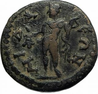 Caracalla Authentic Ancient Midaeum Named After Midas Phrygia Roman Coin I77038