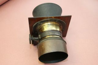 Rare Antique Jamin Paris Opticien Brevete 1213 Vintage Brass Lens Collectible 5