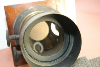Rare Antique Jamin Paris Opticien Brevete 1213 Vintage Brass Lens Collectible 8