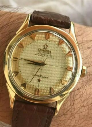Omega Pie Pan Constellation Automatic Watch cal 505 6