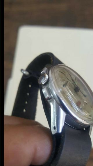 Universal Geneve Tri - Compax Men ' s Vintage Chronograph Wristwatch Steel 10