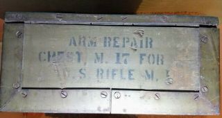 WWI,  M17 Arm Repair Chest for U.  S.  Rifle M17 - (M1917 Enfield Rifle) 3