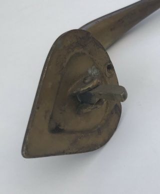 Antique Old Solid Brass Handle 12 