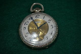 Elgin Nat ' l Co.  Vintage Pocket Watch 10K Dueber Gold filled Doesn ' t Run 4