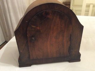 ANTIQUE WESTMINSTER CHIME MANTLE CLOCK 5