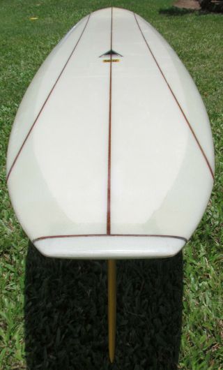 Vintage 1960s Harbour Surfboard Trestle Special Model 9 ' 10 
