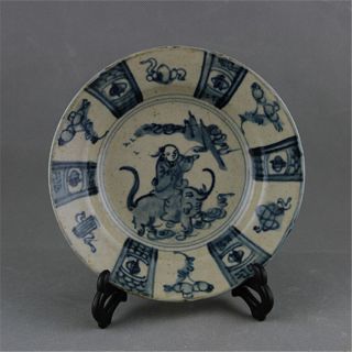 Antique Blue And White Porcelain In The Ming Dynasty In Ancient China A