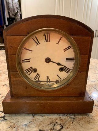 Unknown Maker Antique Mantle/shelf Clock - Needs Work