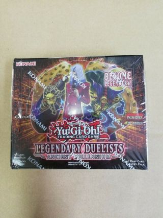 Yugioh Legendary Duelists Ancient Millennium 1st Edition Booster Box