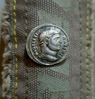 Rome Ancient Silver Argenteus Diocletian 284 - 305 Ad.