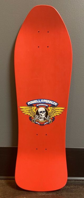 1989 Vintage Powell Peralta Mike McGill Skull Spoon Nose Snakeskin Skateboard 2