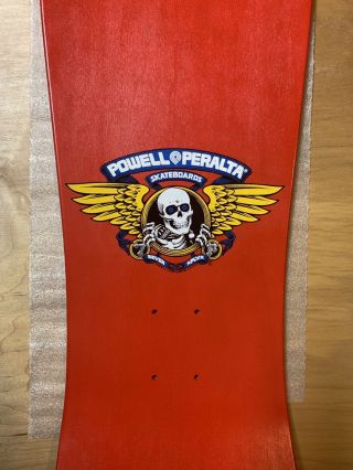 1989 Vintage Powell Peralta Mike McGill Skull Spoon Nose Snakeskin Skateboard 4