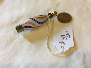 19th / Early 20th Century Mercury German Miniature Perfume Scent Flask 39
