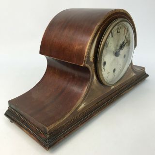 HALLER Vintage Napoleon Hat Shaped Wind Up Chime Mantel Clock SU06000469 2