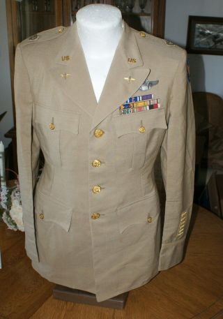 Ww 2 Usaaf Palm Beach Uniform Jacket,  Command Pilot 