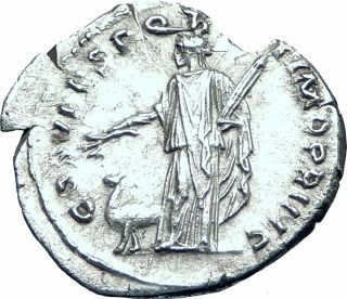 Trajan Creates Arabia Province 110ad Camel Ancient Silver Roman Rome Coin I77955