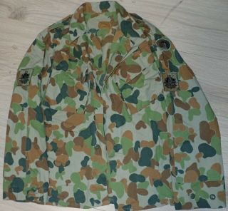 Australian Military Dcpu Camo Shirt With Insignia