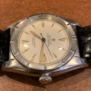 Vintage Rolex Oyster Perpetual Chronometer 5015 Bubbleback 1940s 3
