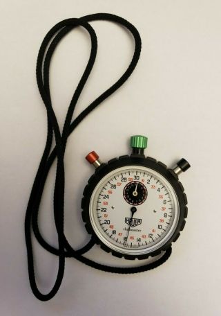 Vintage Heuer Clubmaster Stop Watch Stopwatch made in Switzerland 2