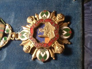 Ancient Arabic Order of the Nobles of the Mystic Shrine Antique Medal Trenton NJ 2