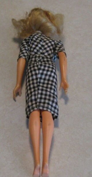 Vintage 1965 Ideal Glamour Misty Blonde Tammy ' s Friend Doll In Outfit 5