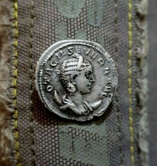 Rome Ancient Silver Denarius Otacilia Severa,  Augusta,  244 - 249.