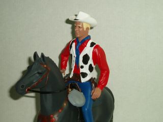 Custom Vintage Hartland Western Figure Kid Colt Outlaw W/ Horse